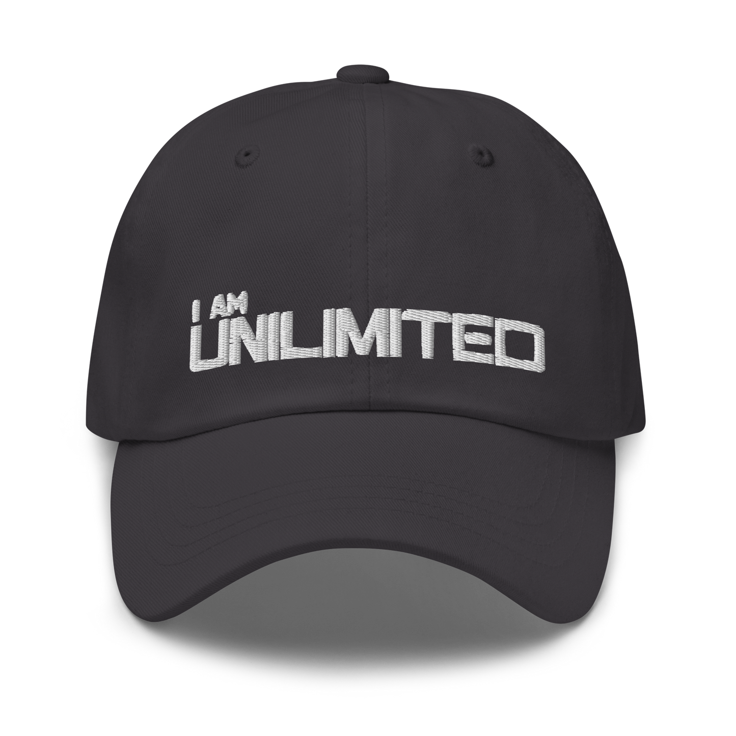 Motivational Cap " I AM UNLIMITED" Inspiring Law of affirmation Embroidery Classic Dad hat