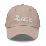 Motivational Cap "I AM PEACE" Law of Attraction  Classic Dad hat