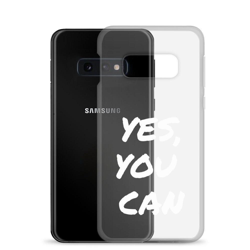 Motivational Samsung Mobile Case "YES, YOU CAN !" Law of Affirmation Samsung Mobile Phone Case