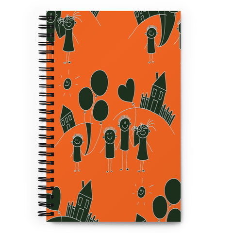 School Notebook, Office Notebook, Teacher Notebook, Student Notebook, Gift Notebook, Spiral Notebook