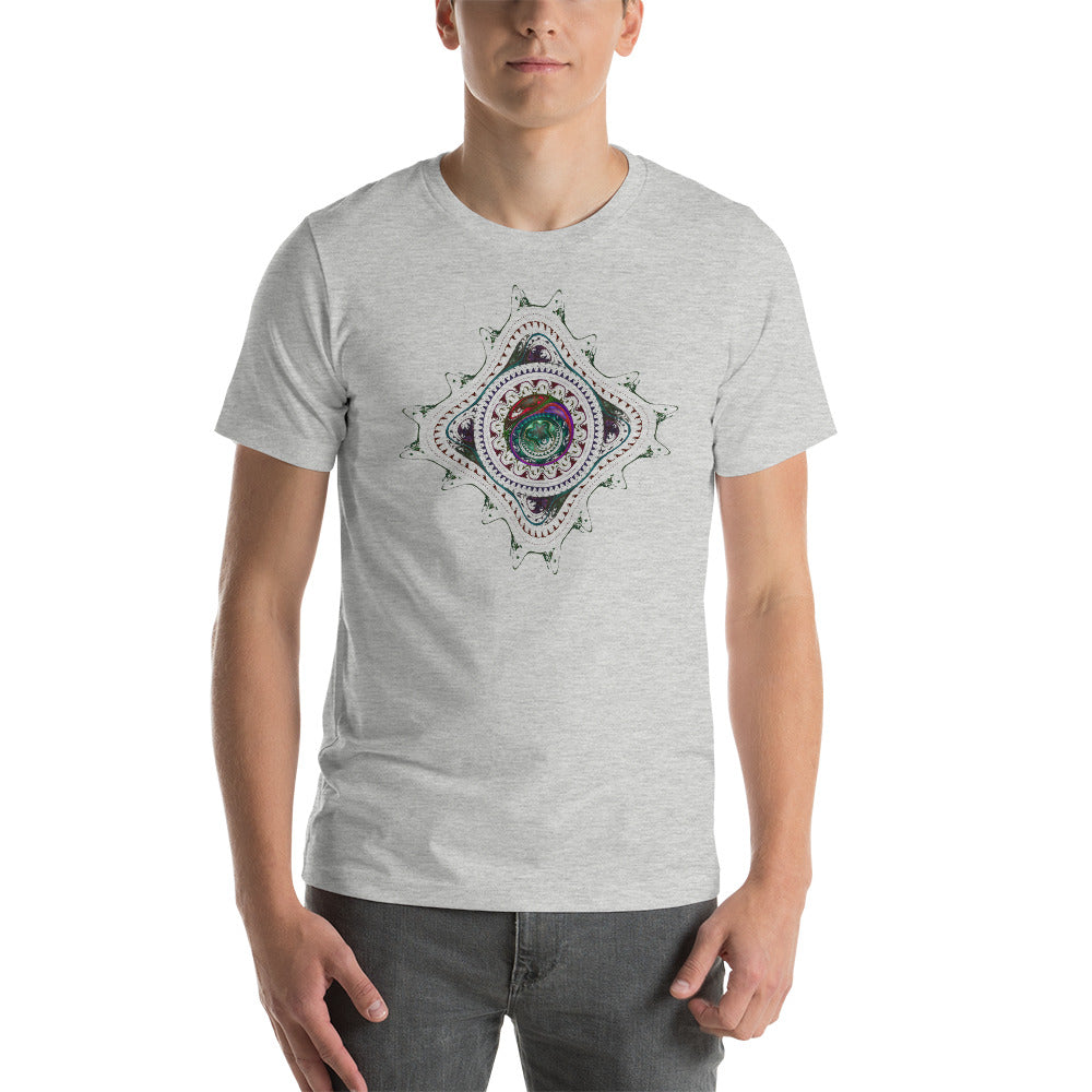 Chakra Unisex T-Shirt "Third Eye" Chakra Healing Short-Sleeve Unisex T-Shirt