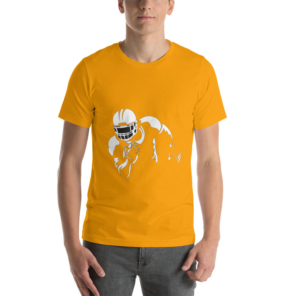 Short-Sleeve Unisex T-Shirt for Football Fans and Player