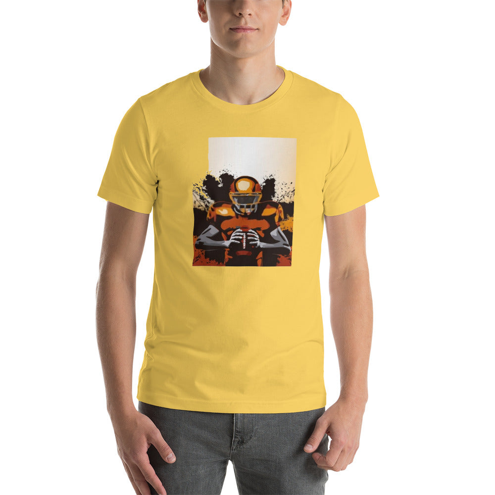 Short-Sleeve Unisex T-Shirt for Football Fans and Player