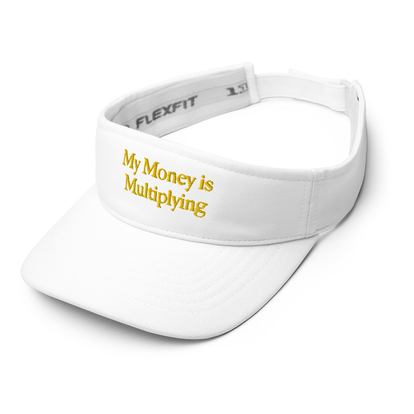 Motivational Visor "My Money is Multiplying" Positive affirmation Visor