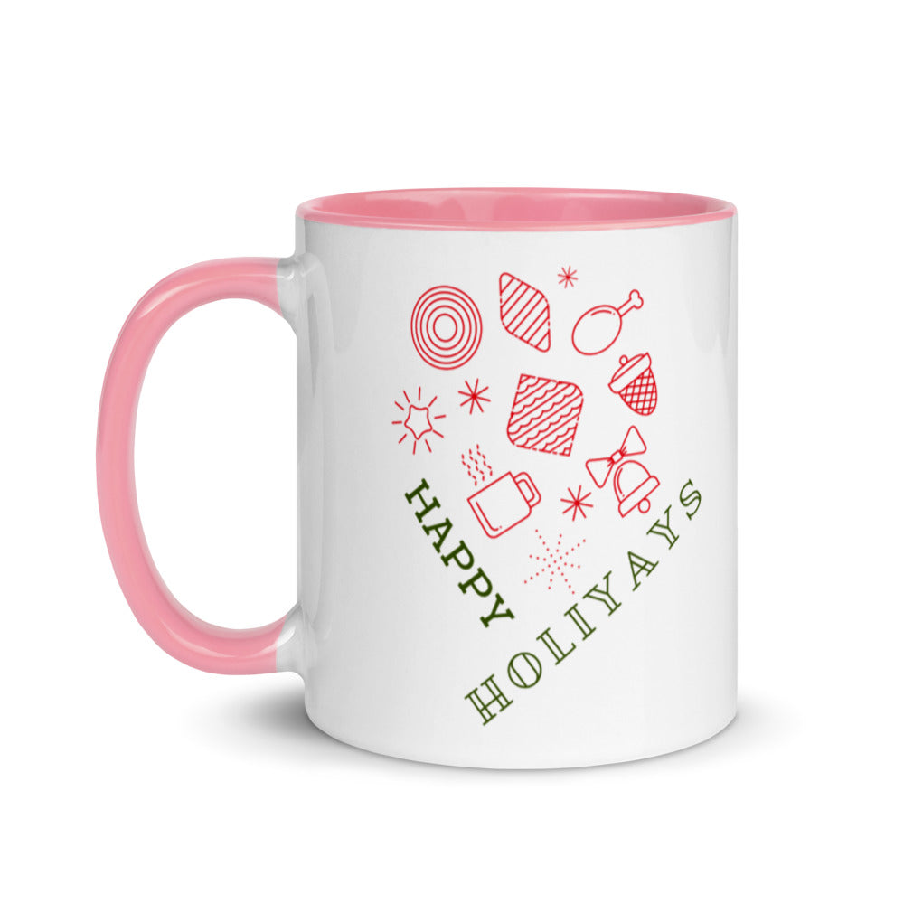 Christmas Gift Mug "Happy Holilays" Exclusive Mug for Holiday Season