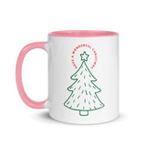 Christmas Gift Mug " Wonderful Christmas" Best Holiday Season Gift Mug