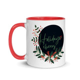Christmas Gift Mug "Holiday Cheers" Exclusive Holiday Season Mug for Friends & Family
