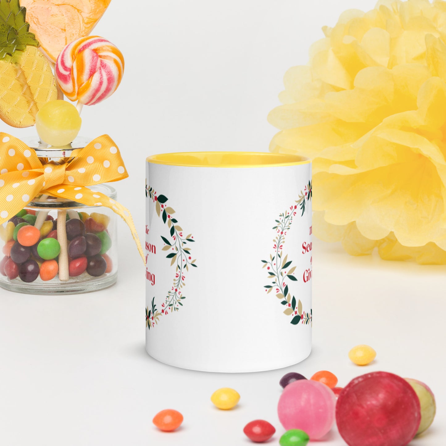 Christmas Gift Mug "Season of Giving" Best Holiday Season Gift Mug for Him & Her