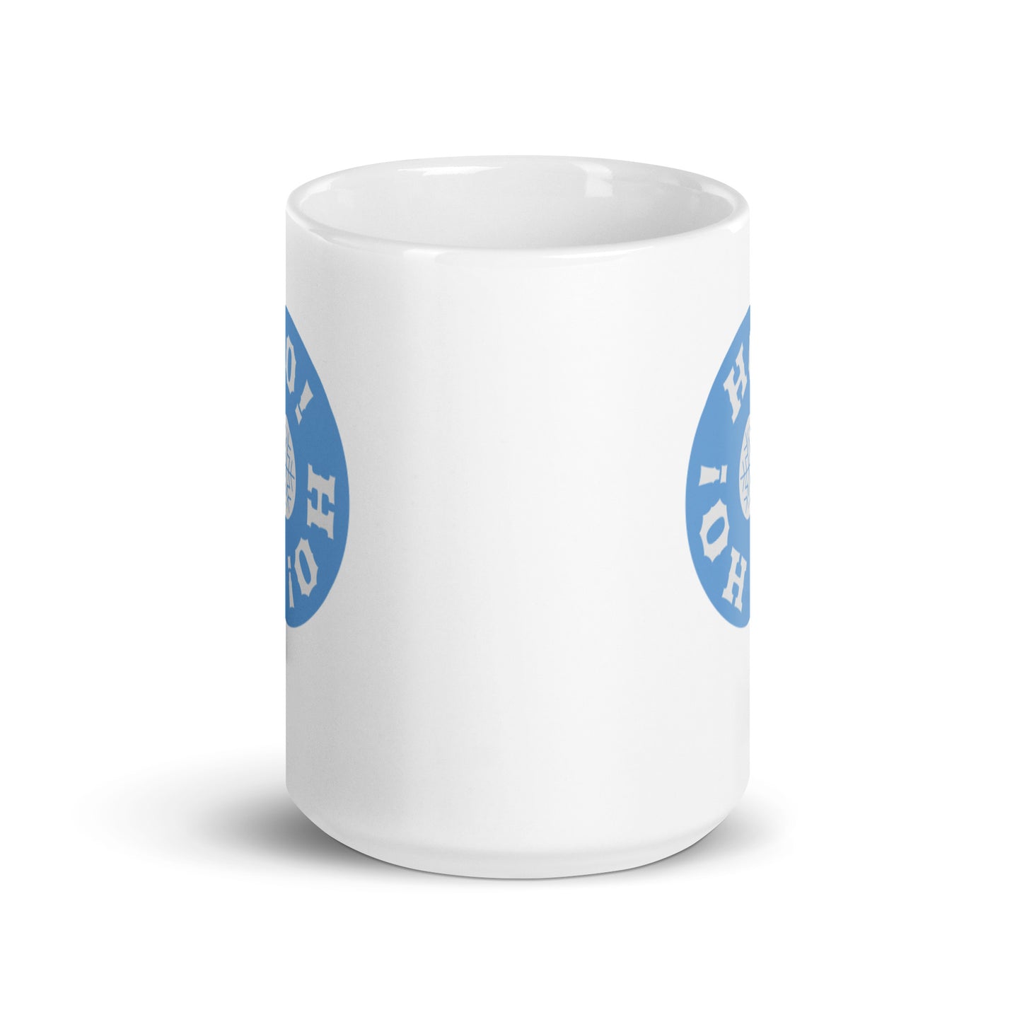 Christmas Gift Mug "Ho Ho Ho" Holiday Season White glossy Mug