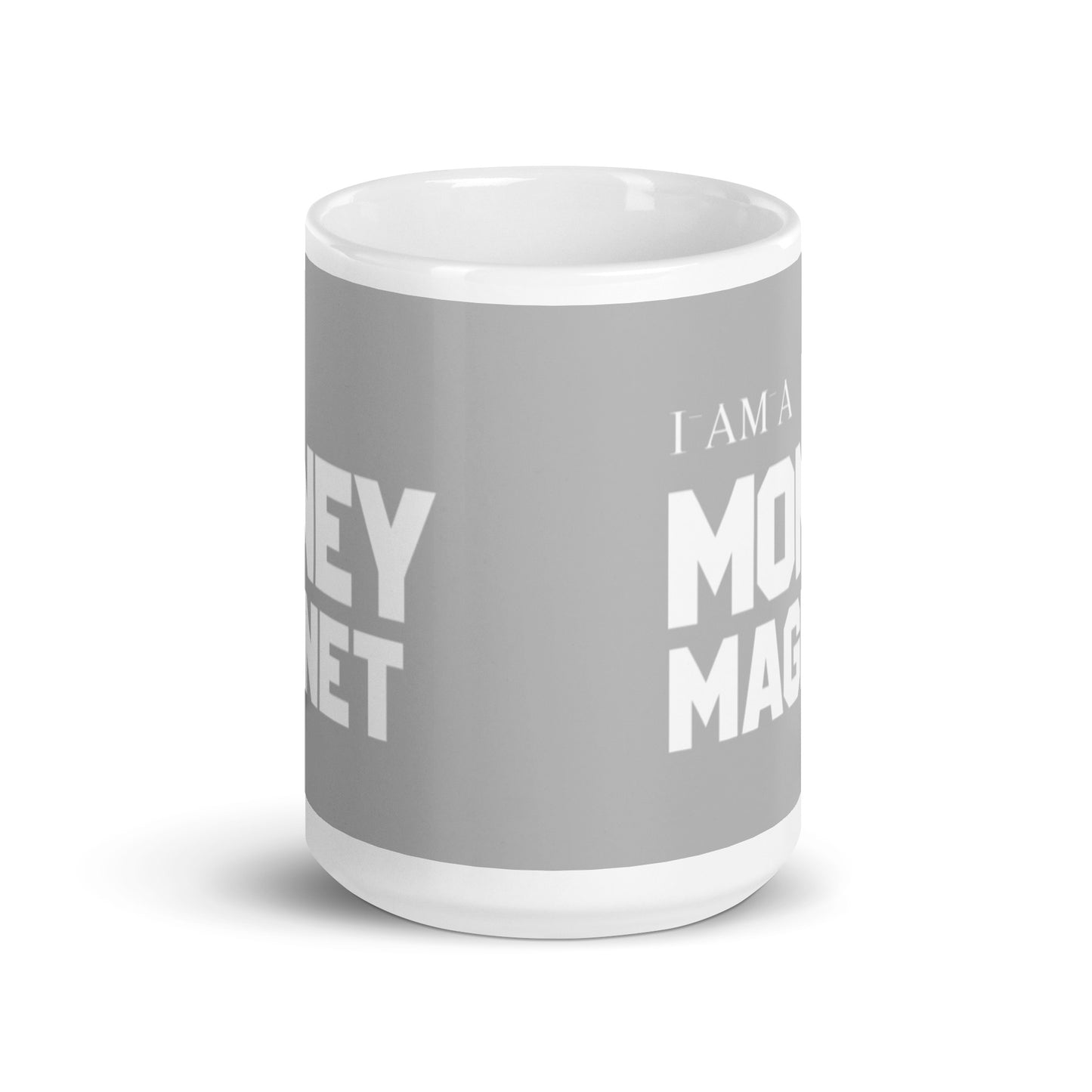 Motivational Mug " I AM MONEY MAGNET" Inspiring Law of Affirmation Coffee Mug