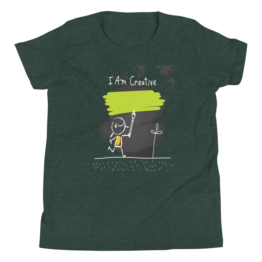 “I am Creative” Motivational Unisex T-Shirt Boys & Girls