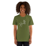 Motivational  Unisex T-Shirt  "Hustle", Entrepreneur's Inspirational T-Shirt