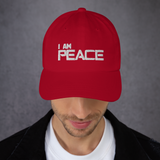 Motivational Cap "I AM PEACE" Law of Attraction  Classic Dad hat