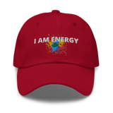 Motivational Cap "I AM ENERGY" Customized Law of Affirmation Classic Dad hat