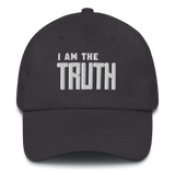 Motivational  Cap "I AM THE TRUTH" Law of Affirmation Embroidery  Dad hat Adjustable strap with antique buckle