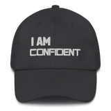 Motivational Cap " I AM CONFIDENT"  Inspiring Law of Affirmation Embroidery Classic  Dad hat
