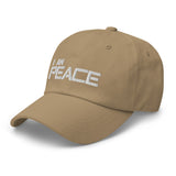 Motivational Cap "I AM PEACE" Law of Attraction  Classic Dad hat