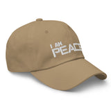 Motivational Cap "I AM PEACE" Law of Attraction  Classic Dad hat