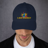 Motivational Cap "I AM ENERGY" Customized Law of Affirmation Classic Dad hat