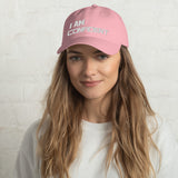 Motivational Cap " I AM CONFIDENT"  Inspiring Law of Affirmation Embroidery Classic  Dad hat