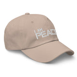 Motivational Cap "I AM PEACE" Law of Attraction  Classic Dad hat