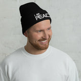 Motivational Beanie "I AM PEACE" Spiritual Law of Affirmation Embroidery Cuffed Beanie