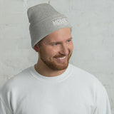 Motivational Beanie "MONEY IS MY MIDDLE NAME"  Law of Affirmation Embroidery Cuffed Beanie