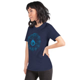 Chakra  T-Shirt "THIRD EYE" Spiritual meditation Healing Short-Sleeve Unisex T-Shirt