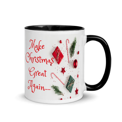 Christmas Mug "MAKE CHRISTMAS GREAT AGAIN" Holiday Season  Ceramic Mug best for Gift