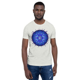 Chakra T-Shirt "Language of OM" Healing Spiritual meditation Short-Sleeve Unisex T-Shirt