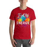 Motivational T-Shirt " I AM ENERGY"  Law of Affirmation Short-Sleeve Unisex T-Shirt