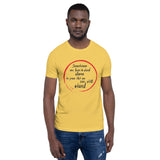 Motivational T-Shirt "STAND ALONE" Positive Inspiring  Short-Sleeve Unisex T-Shirt