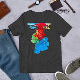 Motivational  Symbol T-Shirt " In Movement" Inspiring Exclusive design Short-Sleeve Unisex T-Shirt