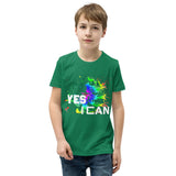 Motivational T-Shirt "YES I CAN"  Law of Affirmation Inspiring  Youth Short Sleeve Unisex T-Shirt