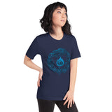 Chakra  T-Shirt "THIRD EYE" Spiritual meditation Healing Short-Sleeve Unisex T-Shirt