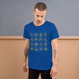 Chakra Unisex T-Shirt "CHAKRA Symbol" Short-Sleeve Healing Unisex T-Shirt