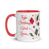 Christmas Mug "MAKE CHRISTMAS GREAT AGAIN" Holiday Season  Ceramic Mug best for Gift