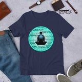 Chakra T-Shirt "I SPEAK MY TRUTH" Spiritual healing Meditation Short-Sleeve Unisex T-Shirt