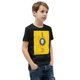 Motivational Youth T-Shirt "Rise & Shine" Positive Inspiring Unisex Youth Short Sleeve T-Shirt