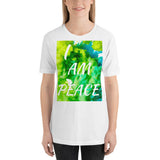 Motivational  T-Shirt "I AM PEACE" customized Law of Affirmation Short-Sleeve Unisex T-Shirt