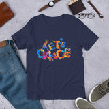 Motivational T-Shirt "LET'S DANCE" Positive inspirational Short-Sleeve Unisex T-Shirt