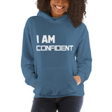 Motivational Hoodie " I AM CONFIDENT"   Inspiring Law of Affirmation Unisex Hoodie