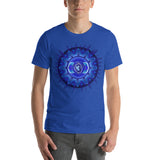 Chakra T-Shirt "Language of OM" Healing Spiritual meditation Short-Sleeve Unisex T-Shirt