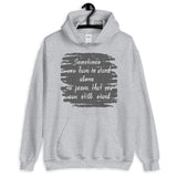 Motivational  Hoodie " I HAVE TO STAND"  Inspiring Law of Affirmation  Unisex Hoodie