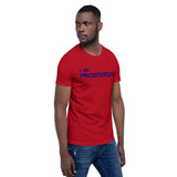 Motivational Unisex T-Shirt "I AM PROSPEROUS" Law of Attraction Short-Sleeve Unisex T-Shirt