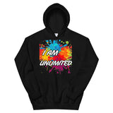 Motivational  Hoodie " I AM UNLIMITED" Inspiring Law of Affirmation Unisex Hoodie