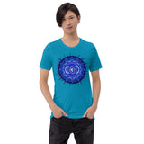 Chakra T-Shirt "Language of OM" Healing Spiritual meditation Short-Sleeve Unisex T-Shirt