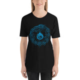 Chakra  T-Shirt "THIRD EYE" Spiritual meditation Healing Short-Sleeve Unisex T-Shirt