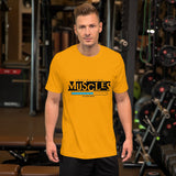 Motivational T-Shirt "INSTALLING MUSCLE"  Fitness lover's Short-Sleeve Unisex T-Shirt