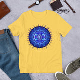 Chakra T-Shirt "Language of OM" Healing Spiritual meditation Short-Sleeve Unisex T-Shirt